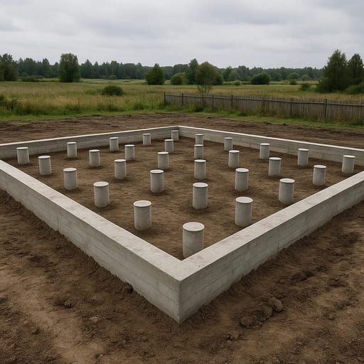 ТИСЭ под дом 8×10